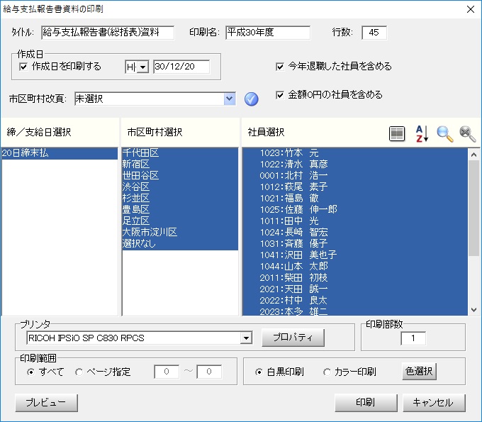 給与支払報告書総括表資料